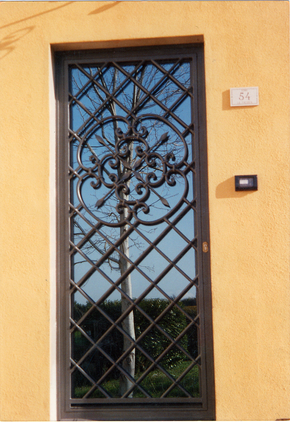 porte in ferro battuto