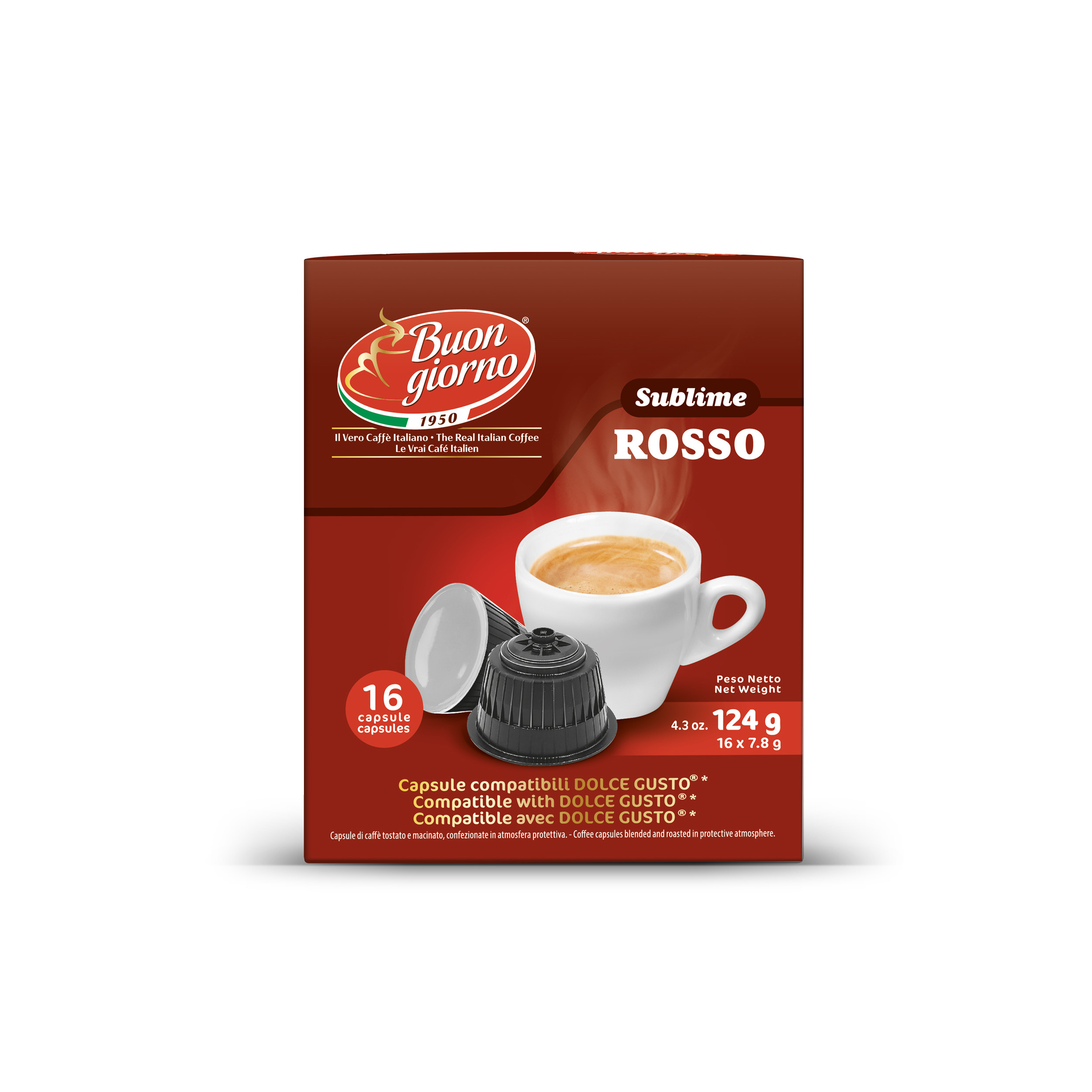 Capsule Compatibili Dolce Gusto Sublime Rosso