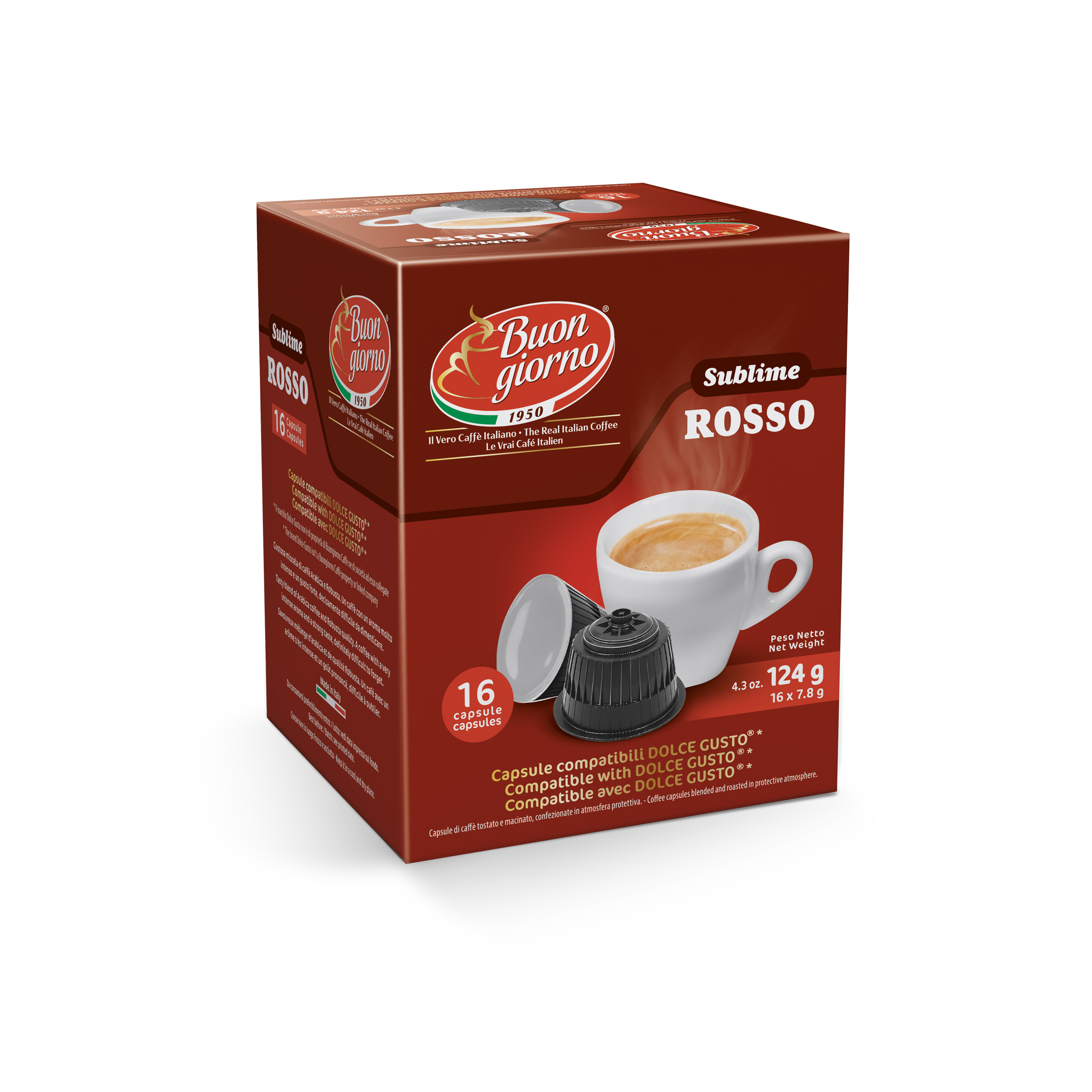 Capsule Compatibili Dolce Gusto Sublime Rosso